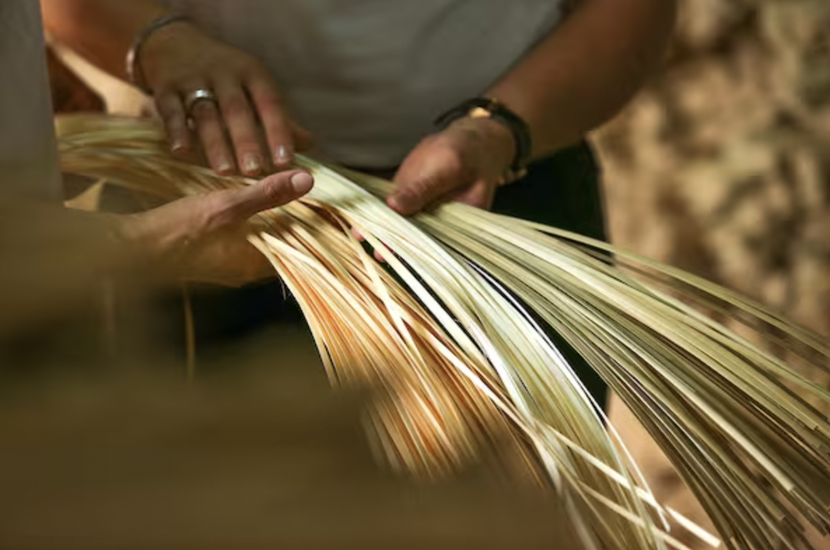Handmade bamboo processing and treatment in Vietnam